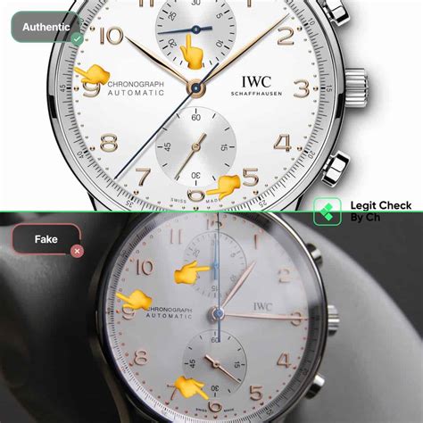 iwc watch fake or real|iwc watch authenticity check.